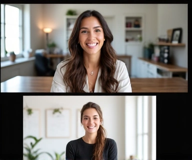 Online nutrition consultation via video call